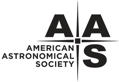 AAS AmerAstroSoc Black 1in