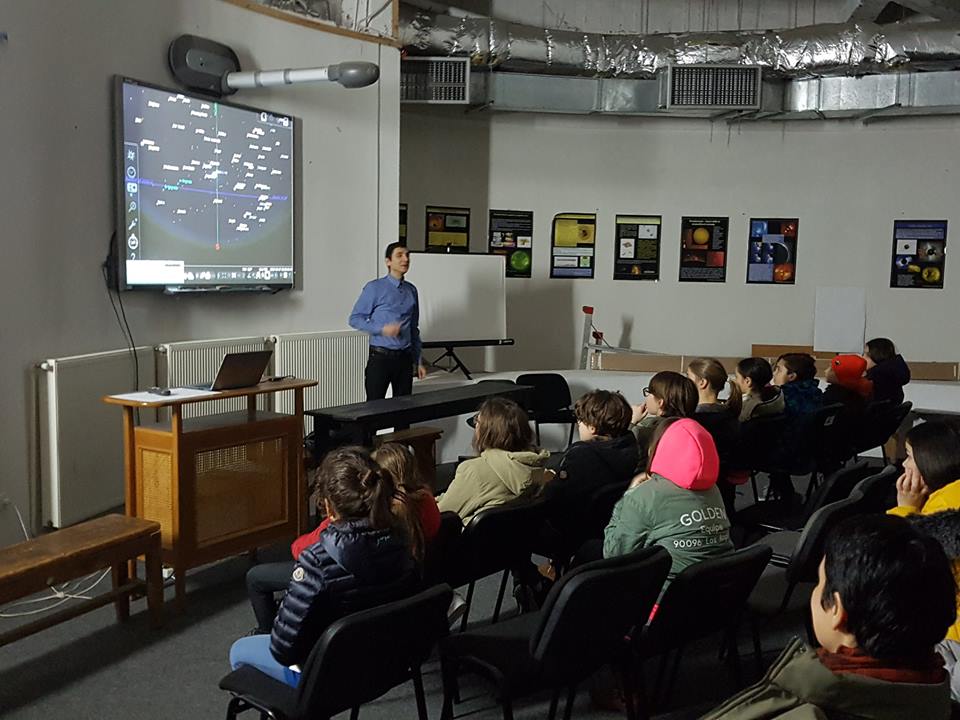 Astronomy Presentation in Bucharest Romania