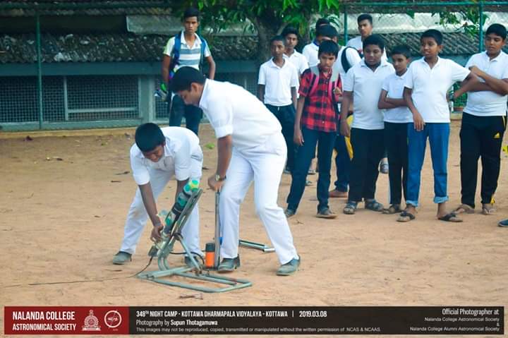 launching water rockets